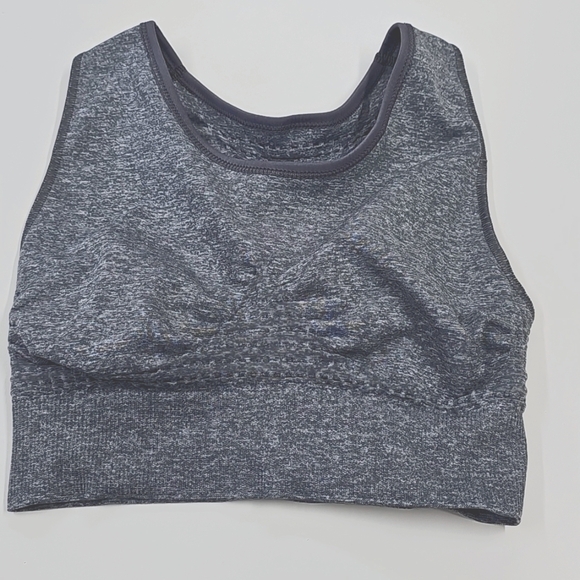 Sweaty Betty Charcoal Sports Bra, Size Small - Picture 3 of 6